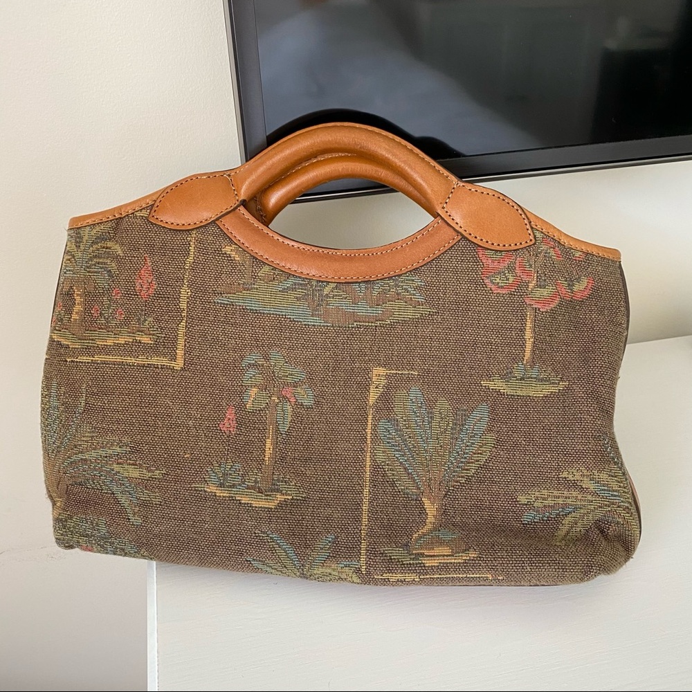 ⭐️CLEAR OUT Vintage Tommy Bahama Patterned Handbag
